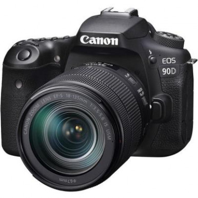 Цифровий фотоапарат Canon EOS 90D 18-135 IS nano USM (3616C029)-7-зображення