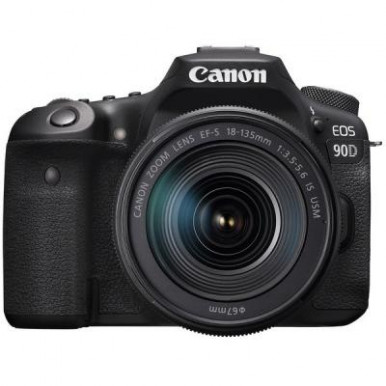 Цифровий фотоапарат Canon EOS 90D 18-135 IS nano USM (3616C029)-8-зображення