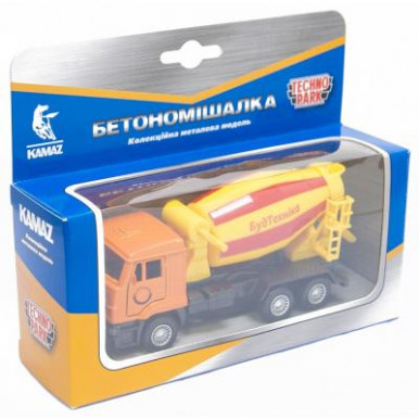 Спецтехника Технопарк Бетономешалка Камаз (SB-16-24WB)-7-изображение
