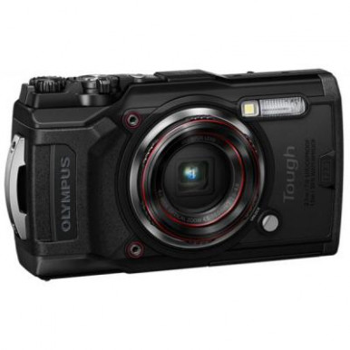 Цифровой фотоаппарат Olympus TG-6 Black (Waterproof - 15m; GPS; 4K; Wi-Fi) (V104210BE000)-7-изображение