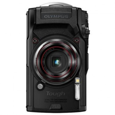 Цифровий фотоапарат Olympus TG-6 Black (Waterproof - 15m; GPS; 4K; Wi-Fi) (V104210BE000)-11-зображення