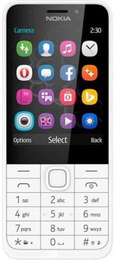 Мобильный телефон Nokia 230 Dual Sim Silver-3-изображение