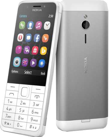 Мобильный телефон Nokia 230 Dual Sim Silver-4-изображение