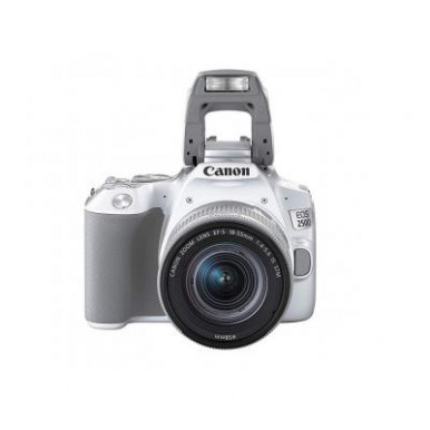 Цифровий фотоапарат Canon EOS 250D 18-55 IS White (3458C003AA)-9-зображення