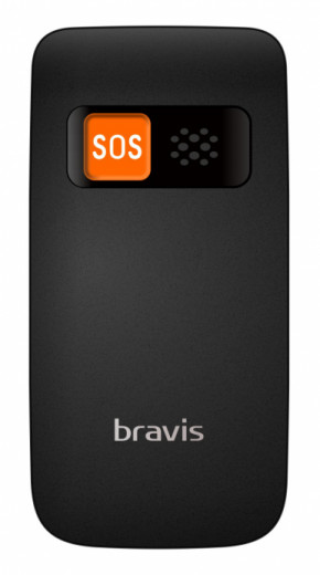 Мобільний телефон BRAVIS C244 Signal Dual Sim (чорний)-9-зображення