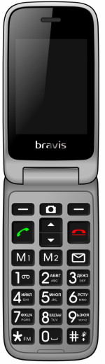 Мобільний телефон BRAVIS C244 Signal Dual Sim (червоний)-6-зображення