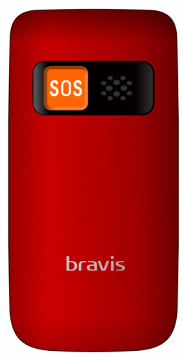 Мобильный телефон Bravis C244 Signal Red-9-изображение