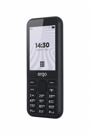 Мобильный телефон ERGO F284 Balance Dual Sim Black-14-изображение