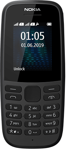 Мобільний телефон Nokia 105 (TA-1174) Black-2-зображення