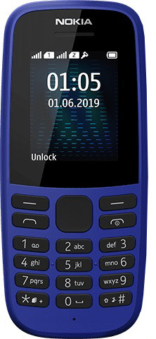 Мобільний телефон Nokia 105 (TA-1174) Blue-2-зображення