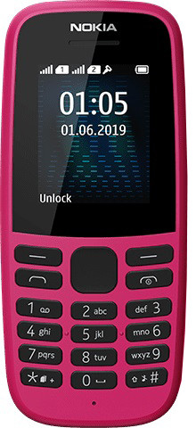 Мобільний телефон Nokia 105 (TA-1174) Pink-2-зображення