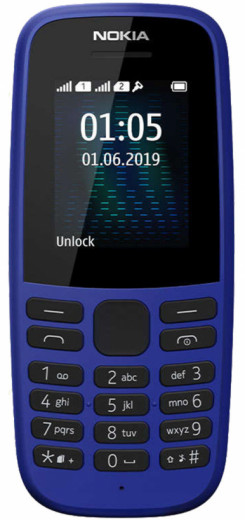 Мобільний телефон Nokia 105 (TA-1203) Blue-2-зображення