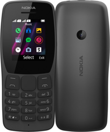 Мобильный телефон Nokia 110 Dual Sim (TA-1192) Black-5-изображение