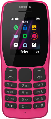 Мобильный телефон Nokia 110 Dual Sim (TA-1192) Pink-5-изображение
