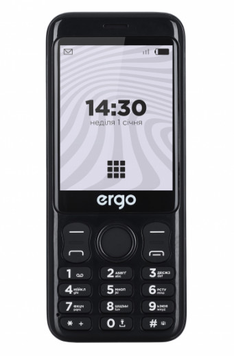 Мобильный телефон ERGO F285 Wide Dual Sim Black-8-изображение