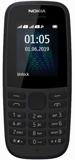 Мобільний телефон Nokia 105 (TA-1203) Black-2-зображення
