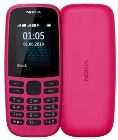 Мобильный телефон Nokia 105 (TA-1203) Pink-3-изображение