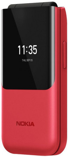 Мобільний телефон Nokia 2720 Dual Sim (TA-1175) Red-10-зображення