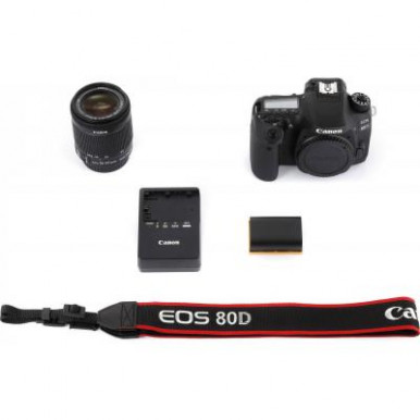 Цифровий фотоапарат Canon EOS 80D + 18-55 IS STM (1263C038)-15-зображення