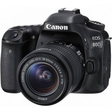 Цифровий фотоапарат Canon EOS 80D + 18-55 IS STM (1263C038)-17-зображення