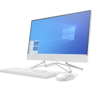 Персональний комп'ютер-моноблок HP All-in-One 27FHD/Intel i3-10100T/8/256F/int/kbm/DOS/Silver-8-зображення