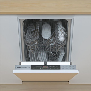 Встроенная Посудомоечная машина Candy CDIH 2T1047 A++/45см./13 компл./дисплей/Белый-1-изображение