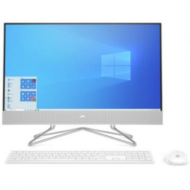 Персональний комп'ютер-моноблок HP All-in-One 23.8FHD/Intel i3-10100T/8/128F+1000/NVD330-2/kbm/DOS/Silver-4-зображення