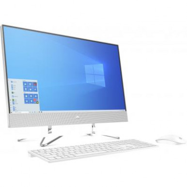Персональний комп'ютер-моноблок HP All-in-One 23.8FHD/Intel i3-10100T/8/128F+1000/NVD330-2/kbm/DOS/Silver-6-зображення