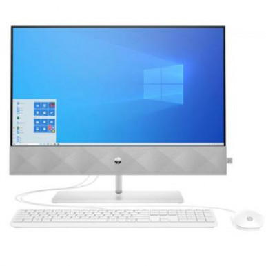Персональний комп'ютер-моноблок HP Pavilion 23.8FHD/AMD Ryzen3 4300U/4/256F/int/kbm/W10/White-4-зображення