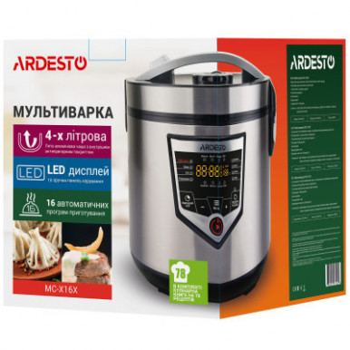 Мультиварка Ardesto MC-Х16X-18-зображення