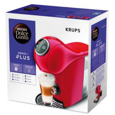 Кофеварка капсульная Krups Genio S Plus Red KP340531-15-изображение