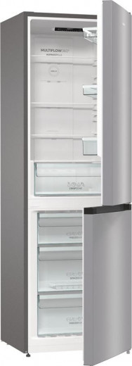 Холодильник з нижн. мороз. камерою Gorenje NRK6191ES4, 185х60х60см, 2 двері, 203( 99)л, А+, NF+ , Зона св-ті, Внутр. Диспл, Сіри-11-зображення
