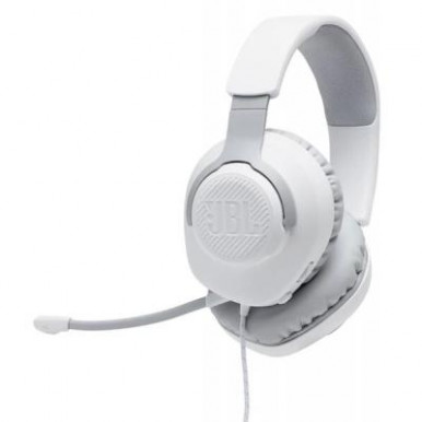 Наушники JBL QUANTUM 100 Mic White-9-изображение