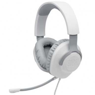 Наушники JBL QUANTUM 100 Mic White-13-изображение
