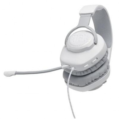 Наушники JBL QUANTUM 100 Mic White-14-изображение