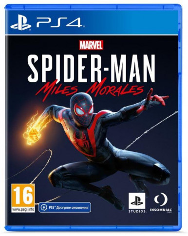 Игра PS4 Marvel Spider-Man. Miles Morales [Blu-Ray диск]-1-изображение