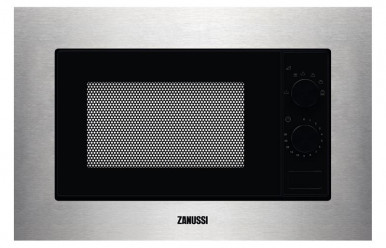 Микроволновая печь Zanussi ZMSN5SX встраиваемая 17 л / электронное управление / нерж. сталь/черная-1-изображение