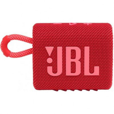 Акустична система JBL GO 3 Червоний-11-зображення