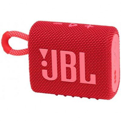 Акустична система JBL GO 3 Червоний-14-зображення