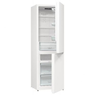 Холодильник с нижн. мороз. камерой Gorenje NRK6191PW4, 185х60х60см, 2 дв., 203(99)л, А+, NF+ , Зона св-ти, Внутр.дисплей, режим -16-изображение