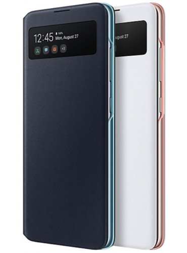 Чехол Samsung Galaxy A51/A515 S View Wallet Cover White-9-изображение