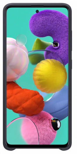 Чехол Samsung Galaxy A51/A515 Silicone Cover (EF-PA515TBEGRU) Black-6-изображение