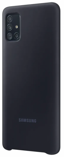 Чехол Samsung Galaxy A51/A515 Silicone Cover (EF-PA515TBEGRU) Black-7-изображение
