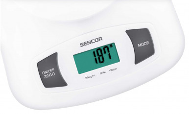 Весы кухонные Sencor SKS4001WH-5-изображение