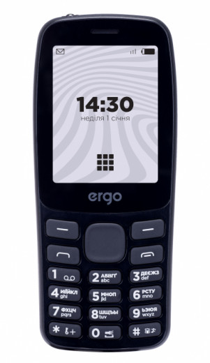 Мобільний телефон ERGO B241 Dual Sim Black-9-зображення