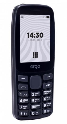 Мобільний телефон ERGO B241 Dual Sim Black-11-зображення