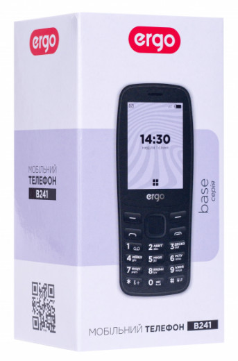 Мобильный телефон ERGO B241 Dual Sim Black-17-изображение