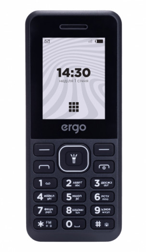 Мобильный телефон ERGO B181 Dual Sim Black-9-изображение