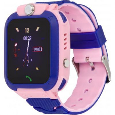 Смарт-часы Atrix D200 Thermometer pink Детские телефон-часы с термометром (atxD200thp)-2-изображение
