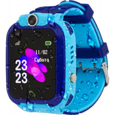 Смарт-часы AmiGo GO002 Swimming Camera WIFI Blue-11-изображение